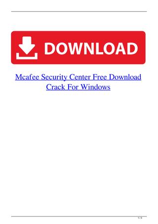mcafee antivirus free torrent download with crack